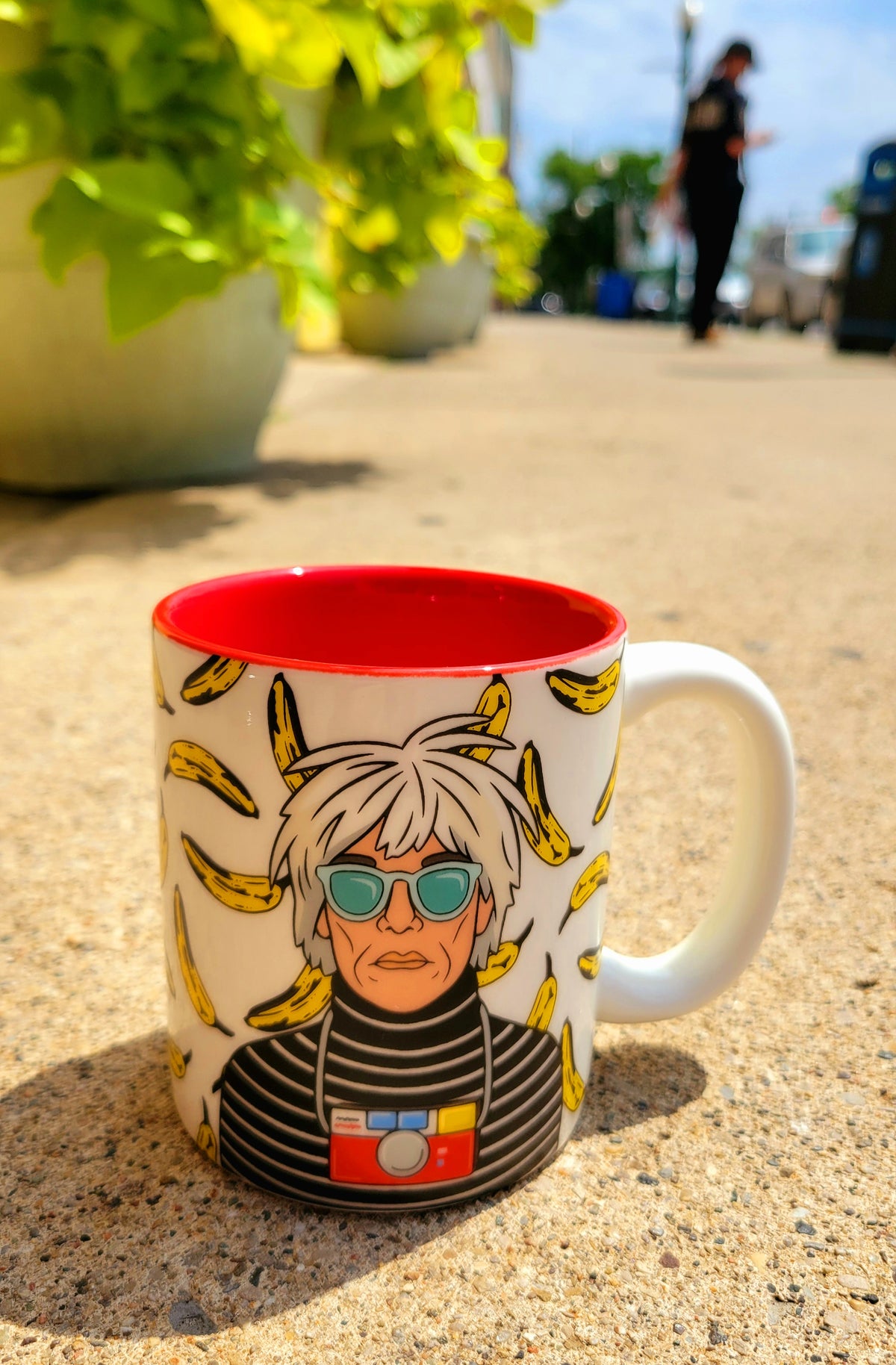Andy Warhol Bananas Mug