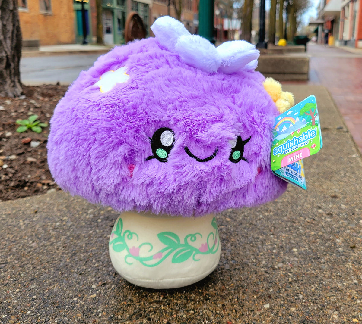 Mini Spring Mushroom Plush 9"