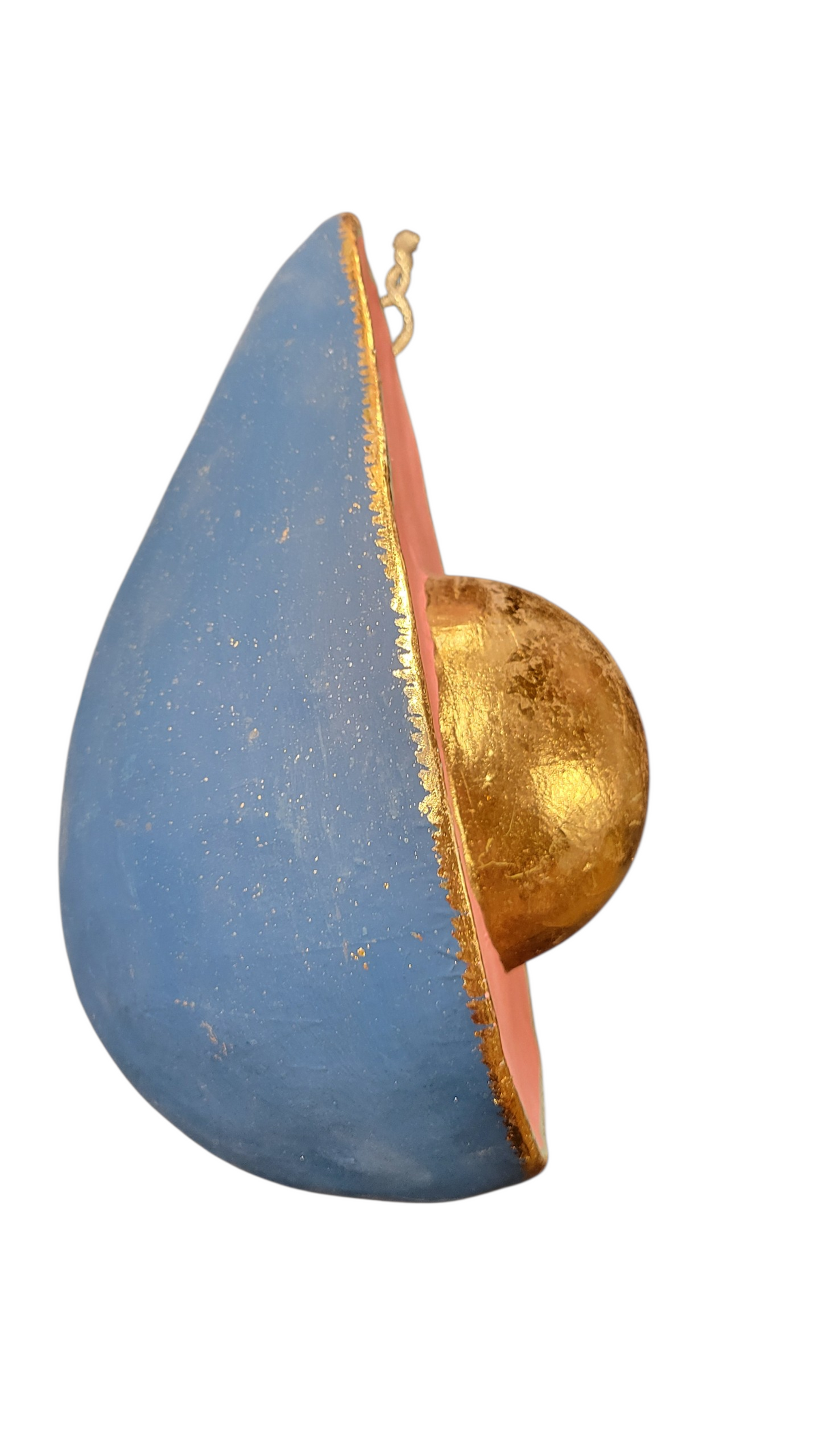 Glitterville Avocado Decoration Dark Blue/Pink