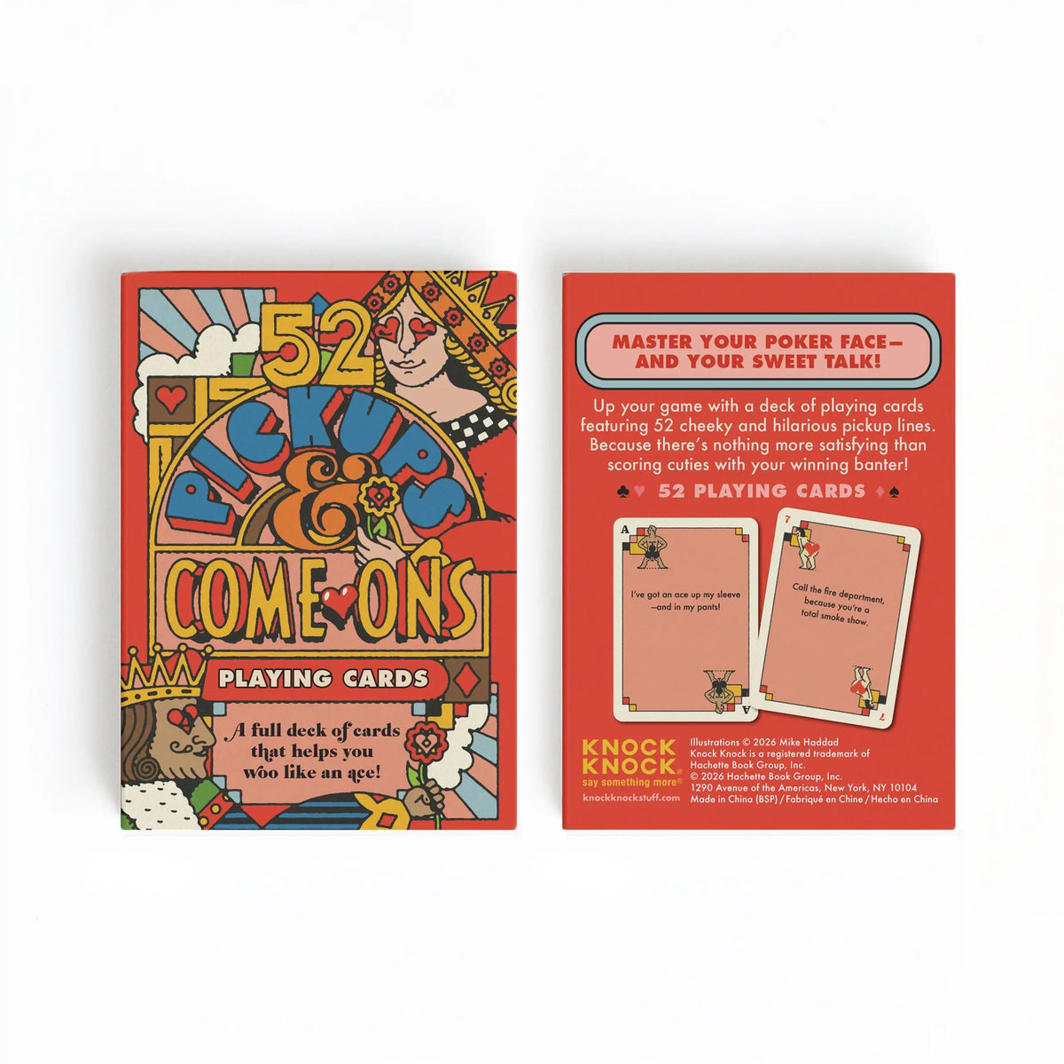 52 Pickups & Comes Ons Playing Cards