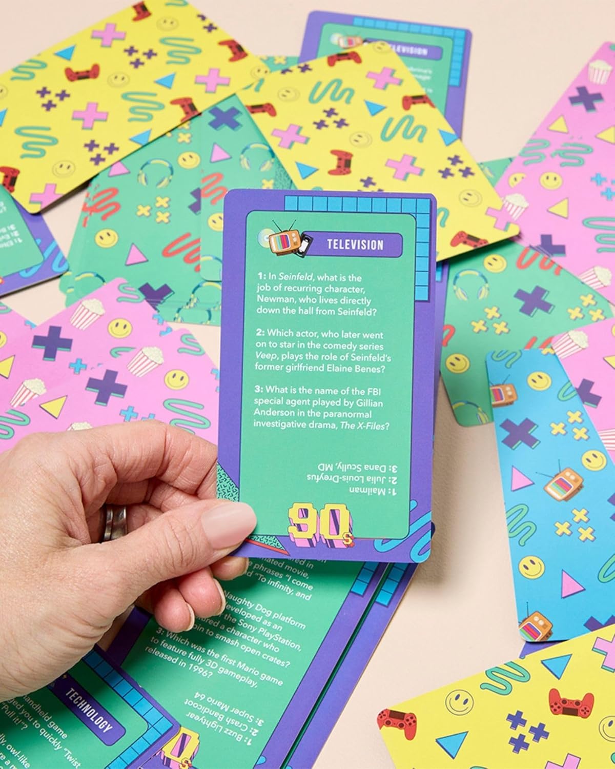 90s Trivia Cards