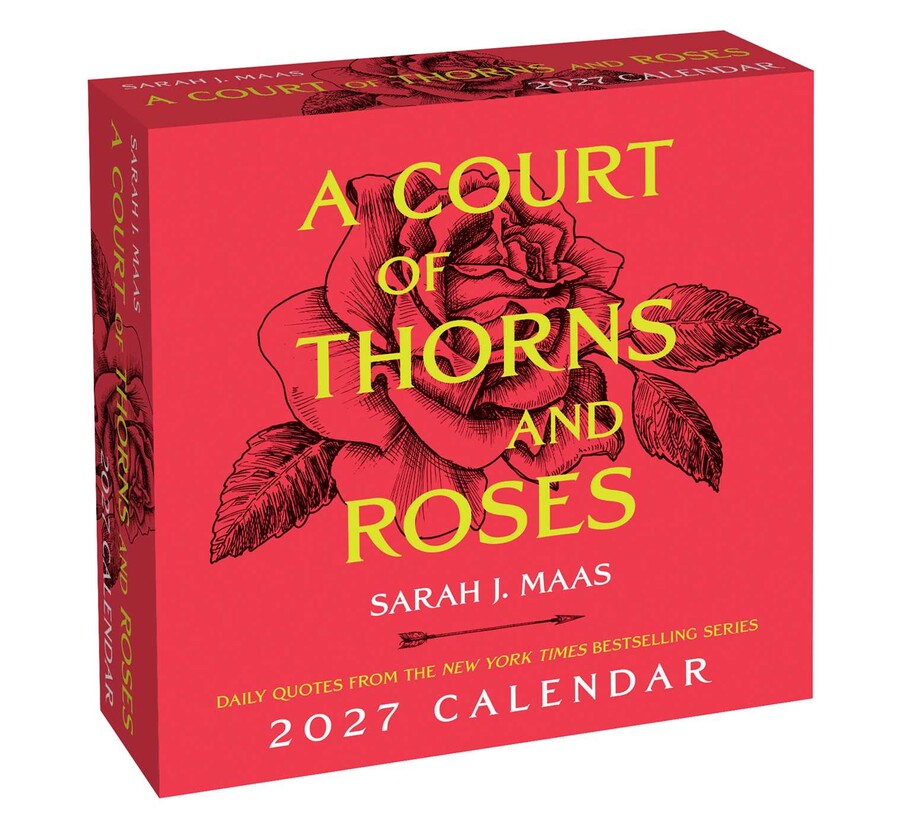 A Court Of Thorns And Roses 2027 Desktop Calendar