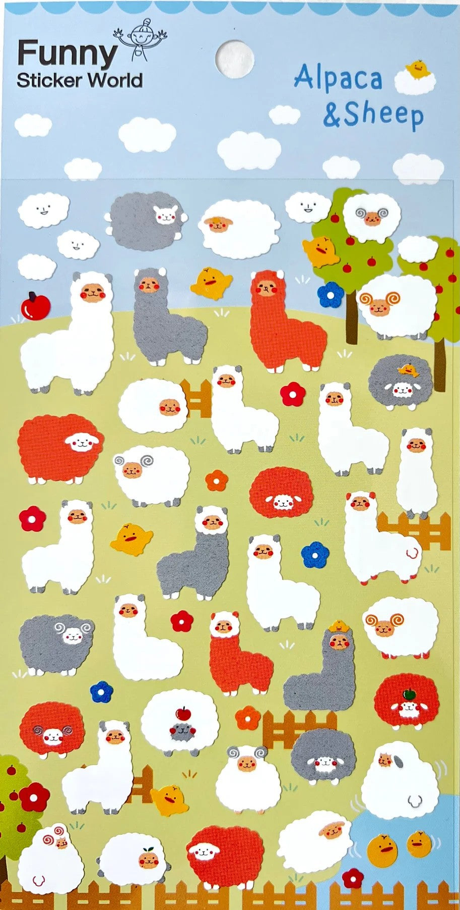 Alpaca & Sheep Stickers