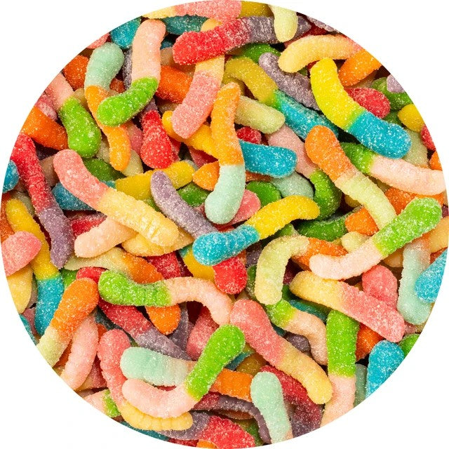 Albanese Sour 12 Flavor Gummi Worms 7 oz