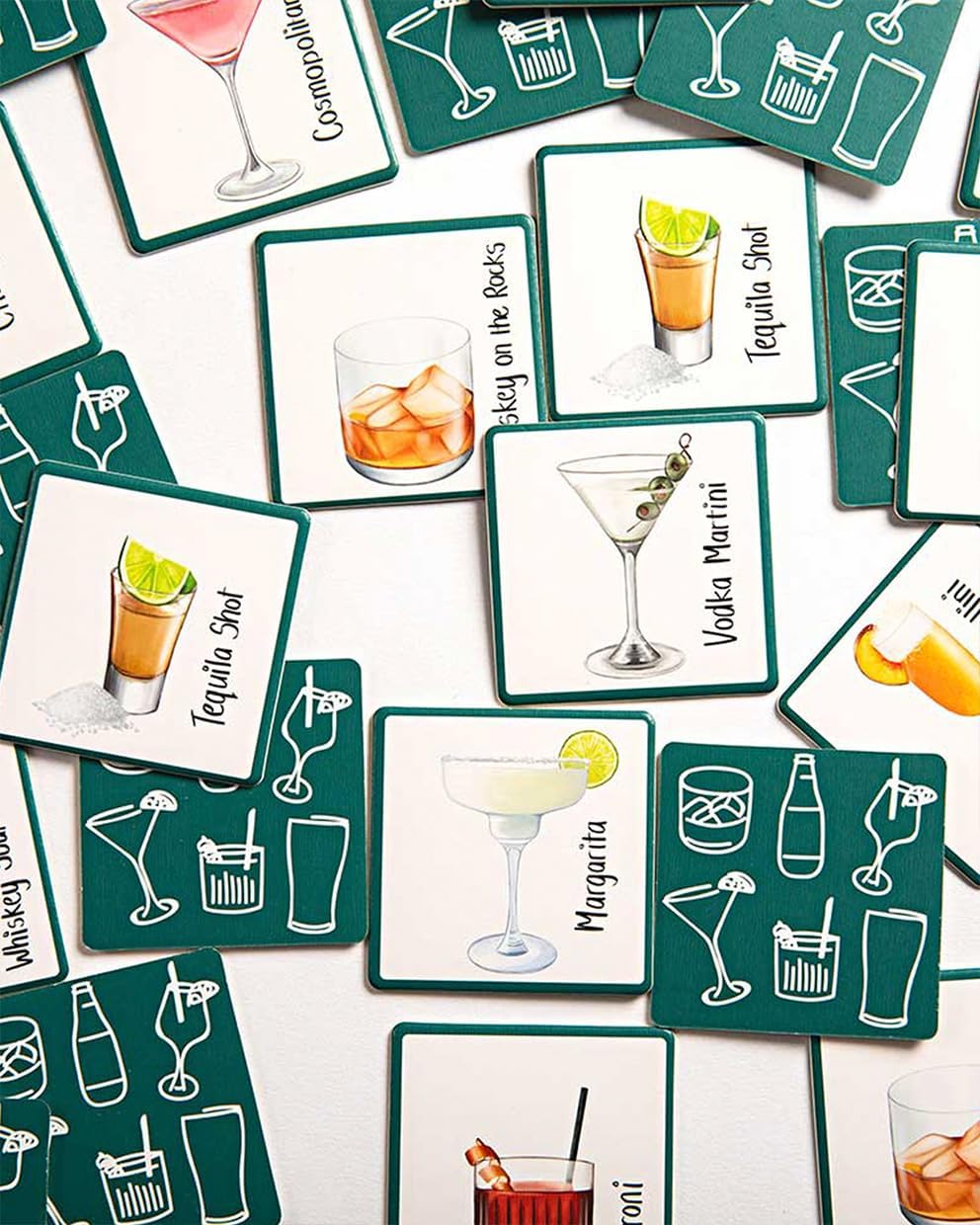Alcoholic Drinks Memory Game