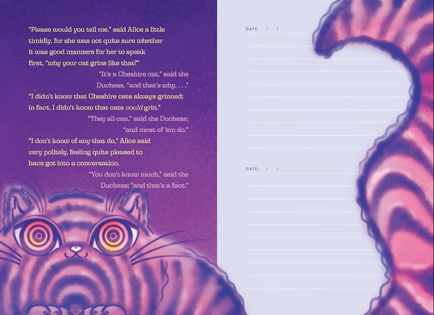 Alice's Wonderland Dream Journal