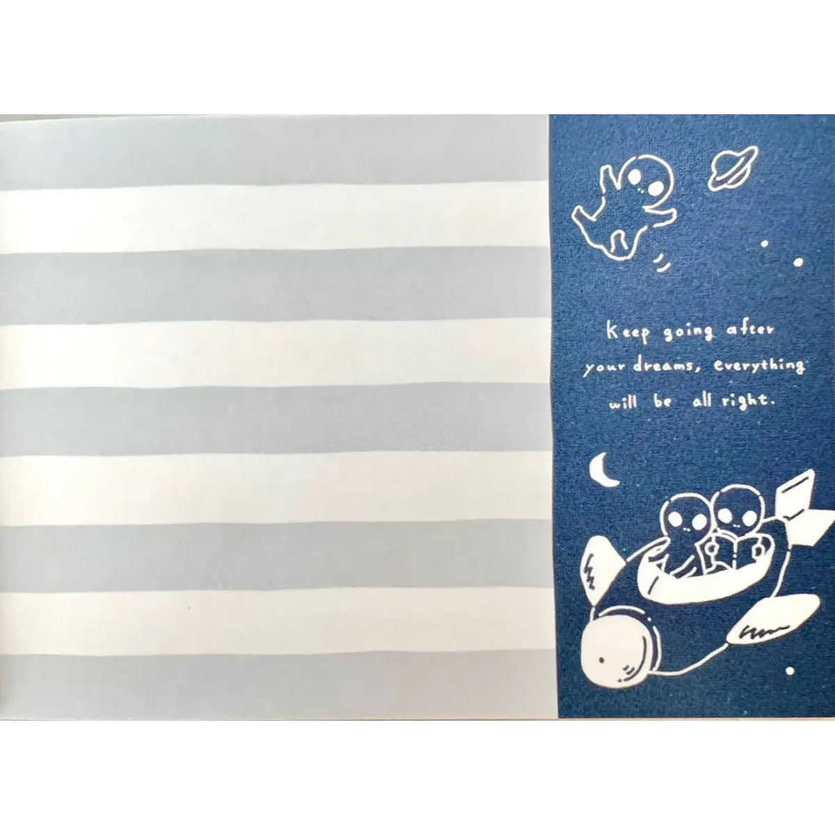 Alien Landing Mini Note Pad