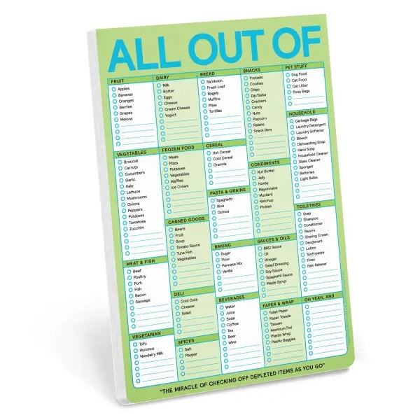 All Out Of Magnetic Pad