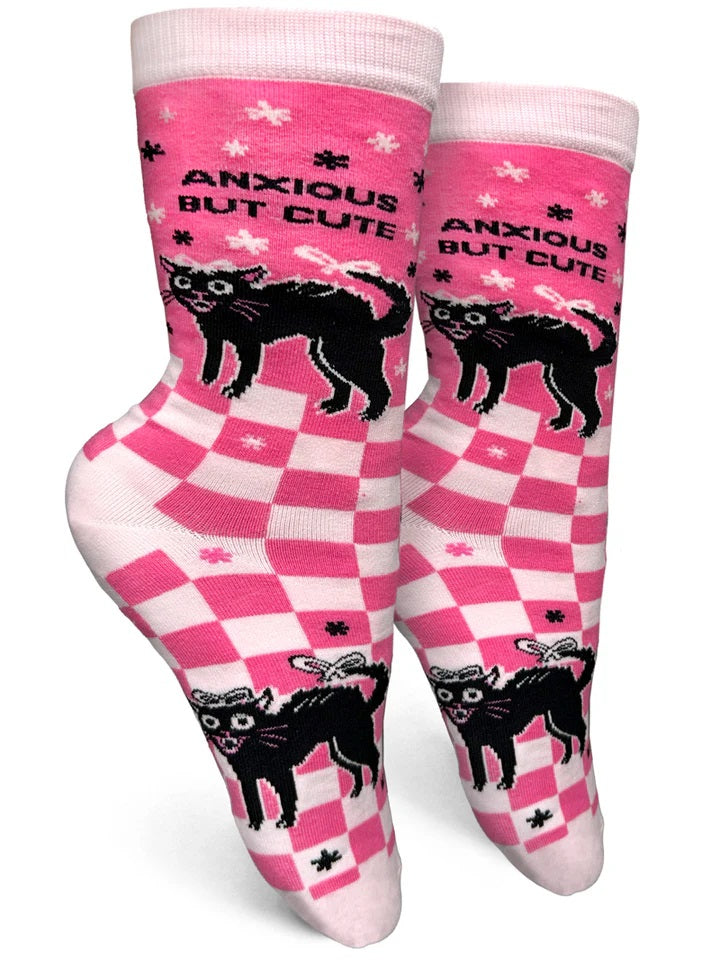 Anxious But Cute Women's Socks