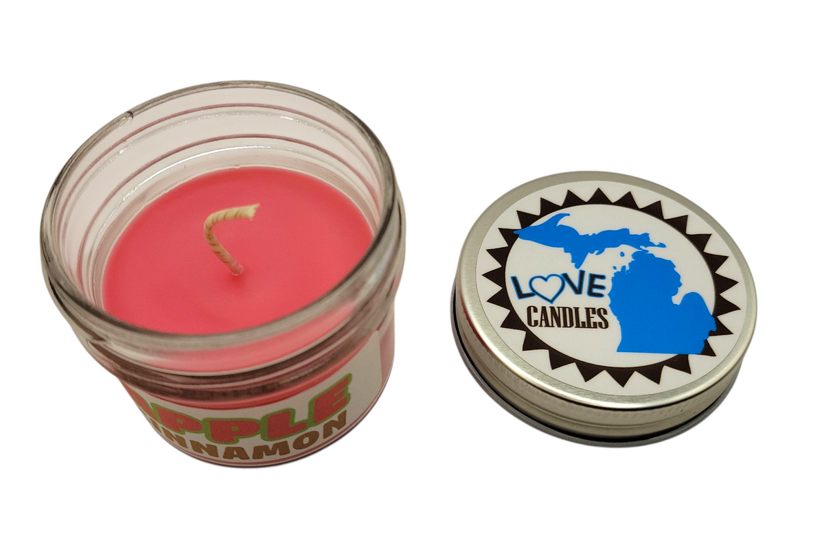 Apple Cinnamon Love Michigan Candle 4 oz