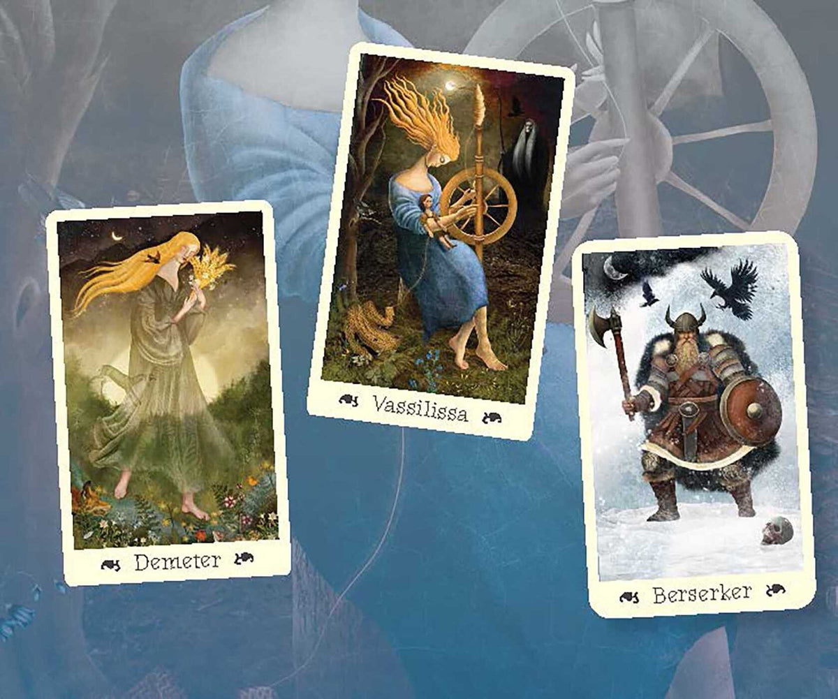 Arcana Of Folklore Oracle Deck & Guidebook