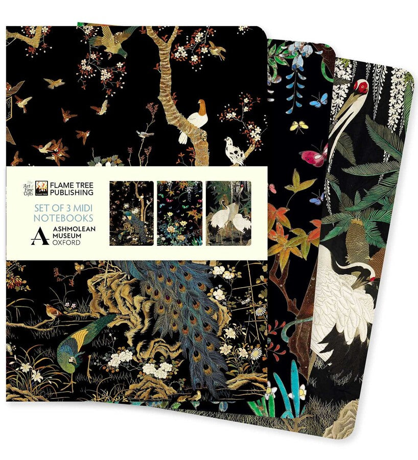Ashmolean Museum Set Of Three Midi Notebooks