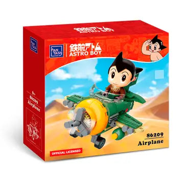 Astro Boy Airplane 3D Bricks Puzzle
