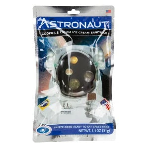 Astronaut Ice Cream Sandwich Cookies & Cream