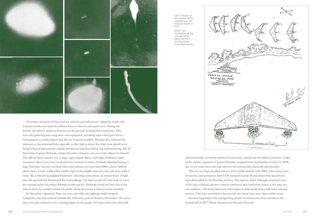 Atlas Of Unidentified Flying Objects Book