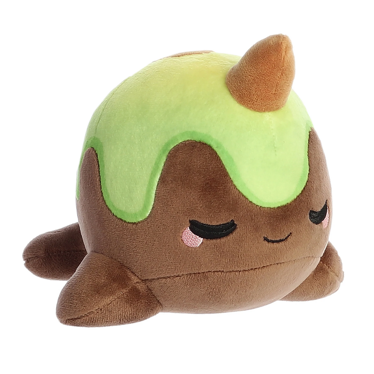 Avocado Nomwhal Plush 7" Tasty Peach