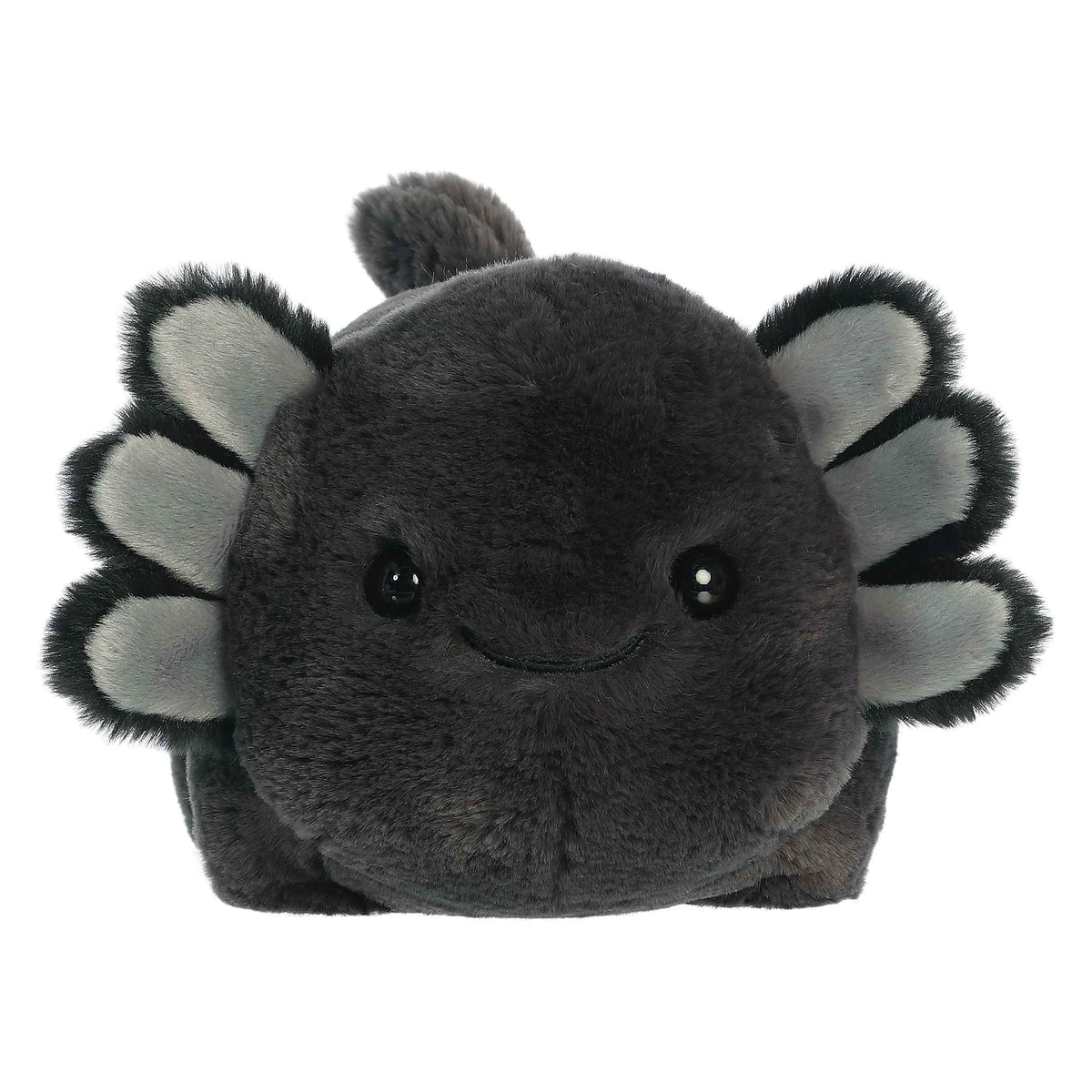 Ally Black Axolotl Spudsters Plush 10"