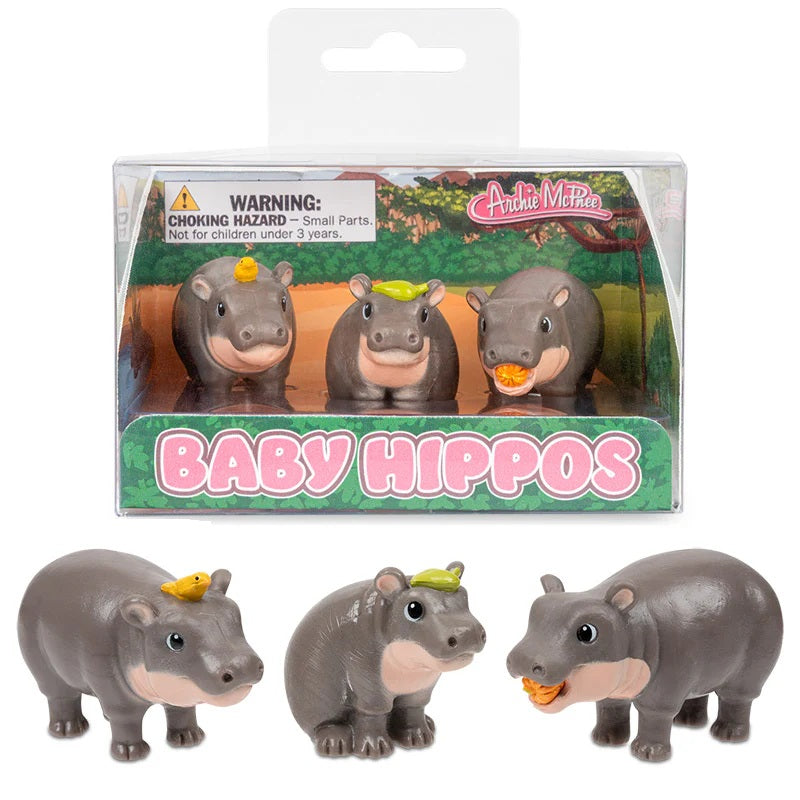 Baby Hippos Set Of 3