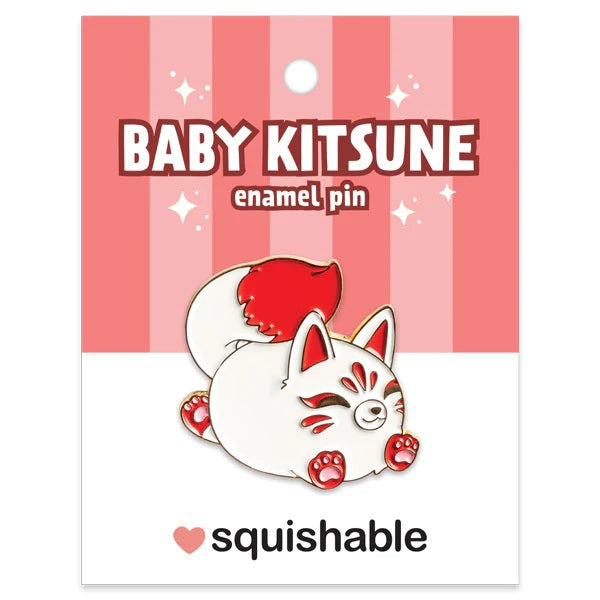 Baby Kitsune Enamel Pin