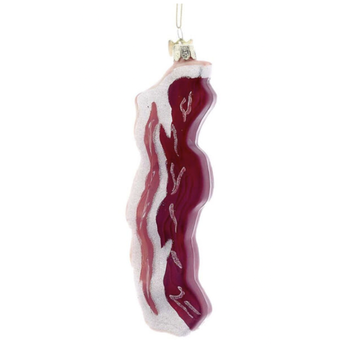 Bacon Glass Ornament