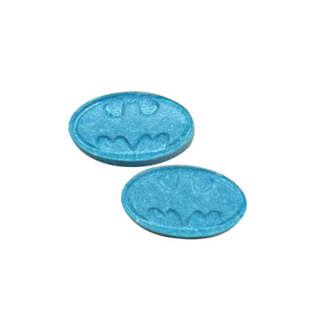Batman Nemesis Blue Raspberry Sours Candy Tin DC Comics