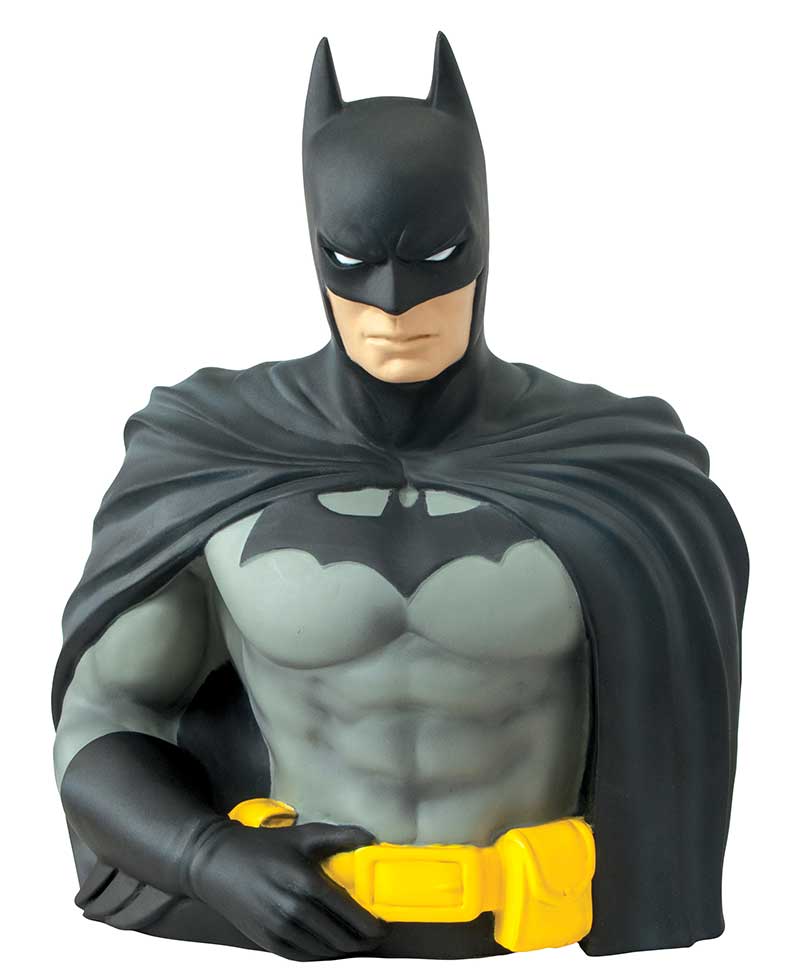 DC Comics Batman Bust Figural Bank