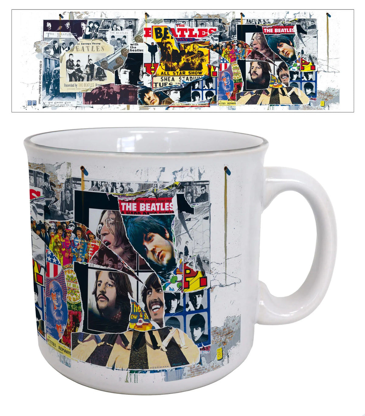 The Beatles Anthology Camper Mug 20 oz