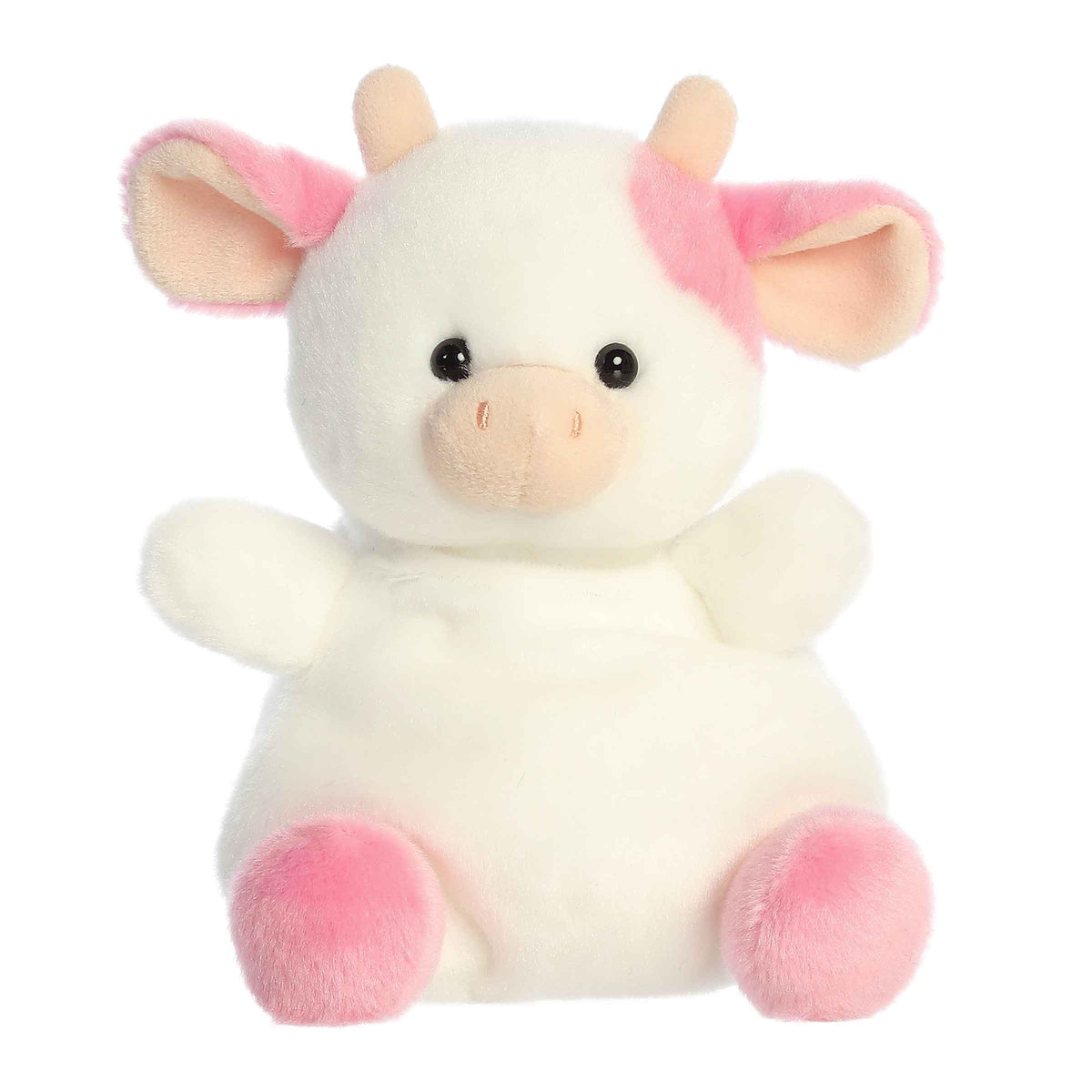 Belle Strawberry Cow Palm Pals Plush 8"