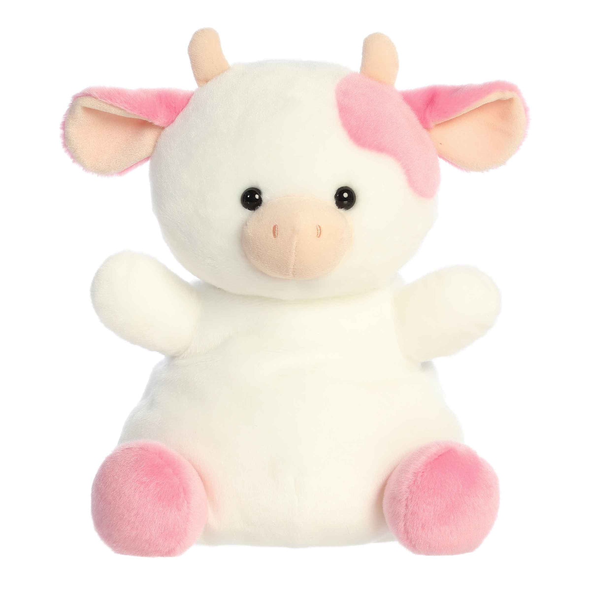 Belle Strawberry Cow Party-Sized Palm Pals Plush 13"