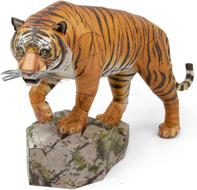 Bengal Tiger Metal Model