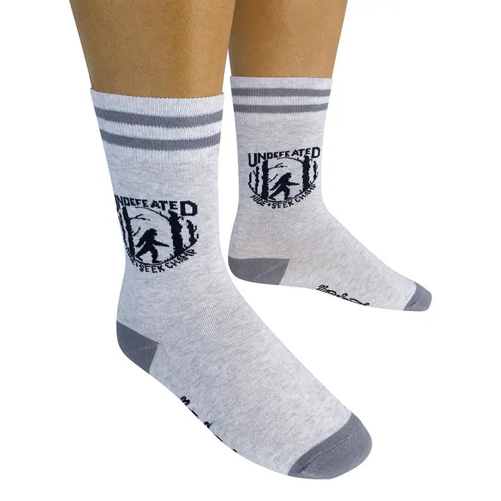 Bigfoot Undefeated Hide & Seek Champ Socks