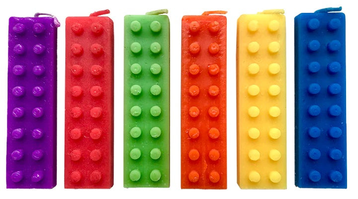 Blokz Candles 6 pc Set