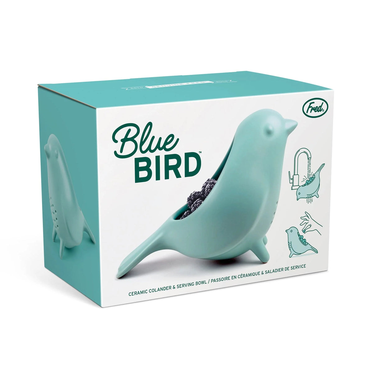 Blue Bird Colander