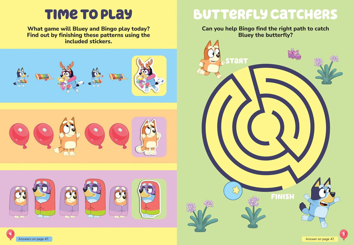 Bluey My First Sticker Activity Book
