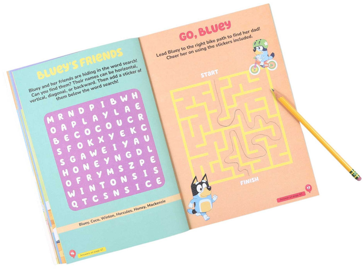 Bluey My First Sticker Activity Book