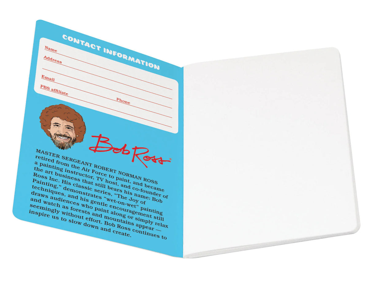 Bob Ross Happy Little Pocket Notebook