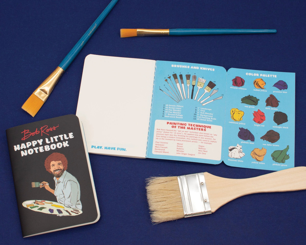 Bob Ross Happy Little Pocket Notebook