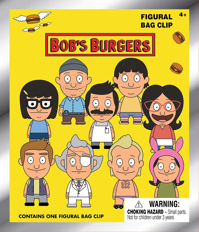 Bob's Burgers Figural Bag Clip
