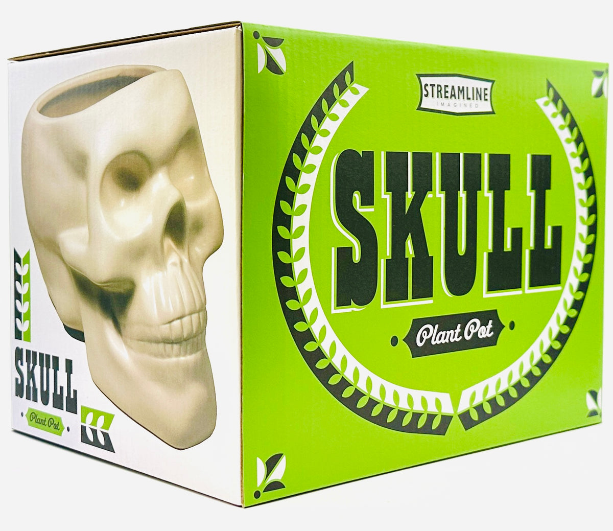 Bone Skull Planter