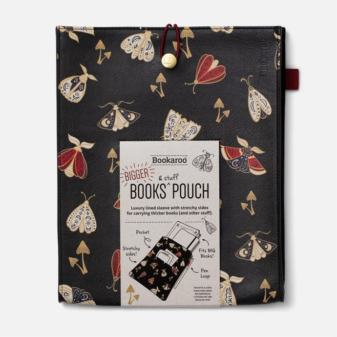 Books & Stuff Pouch Moths