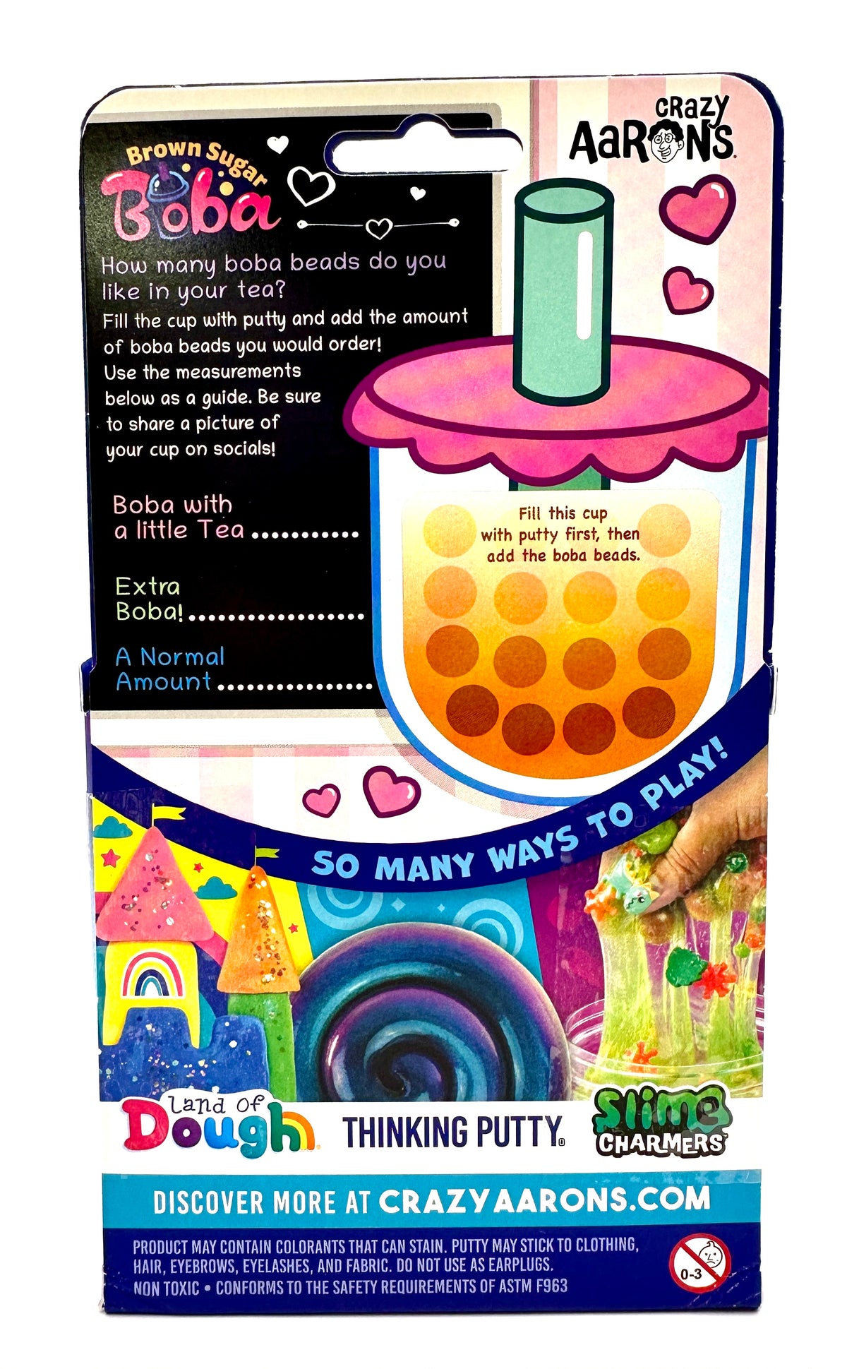 Brown Sugar Boba Thinking Putty