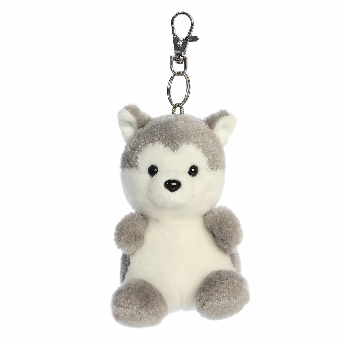 Busky Husky Clip-On Palm Pals Plush 4"