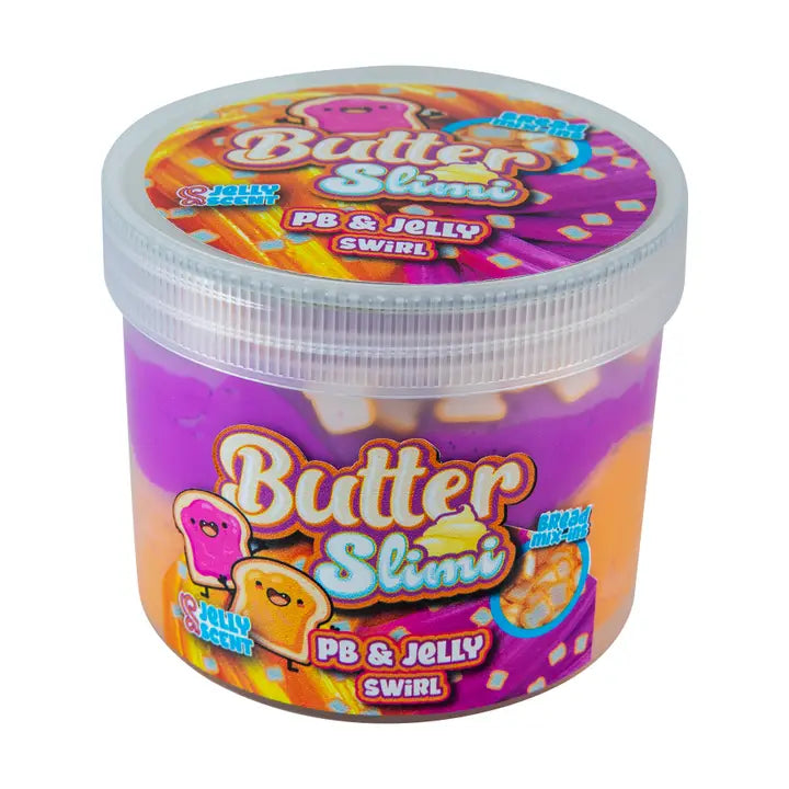 Butter Slimi PB & Jelly Swirl Slime