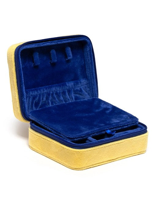 Butter Jewelry Zip Case And Mirror