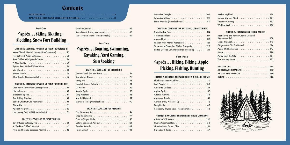 Cabin Cocktails Book