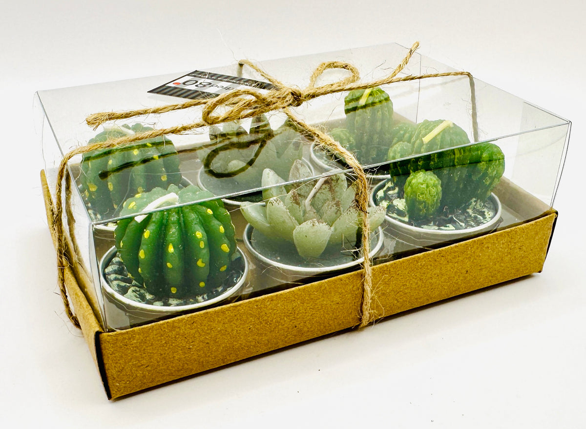 Cactus T-Light Candles