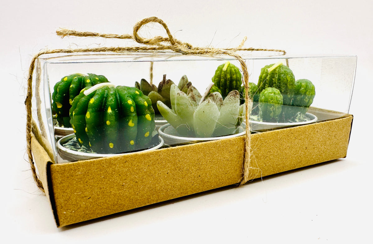 Cactus T-Light Candles
