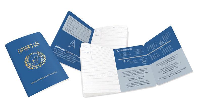 Captain's Log Notebook Star Trek
