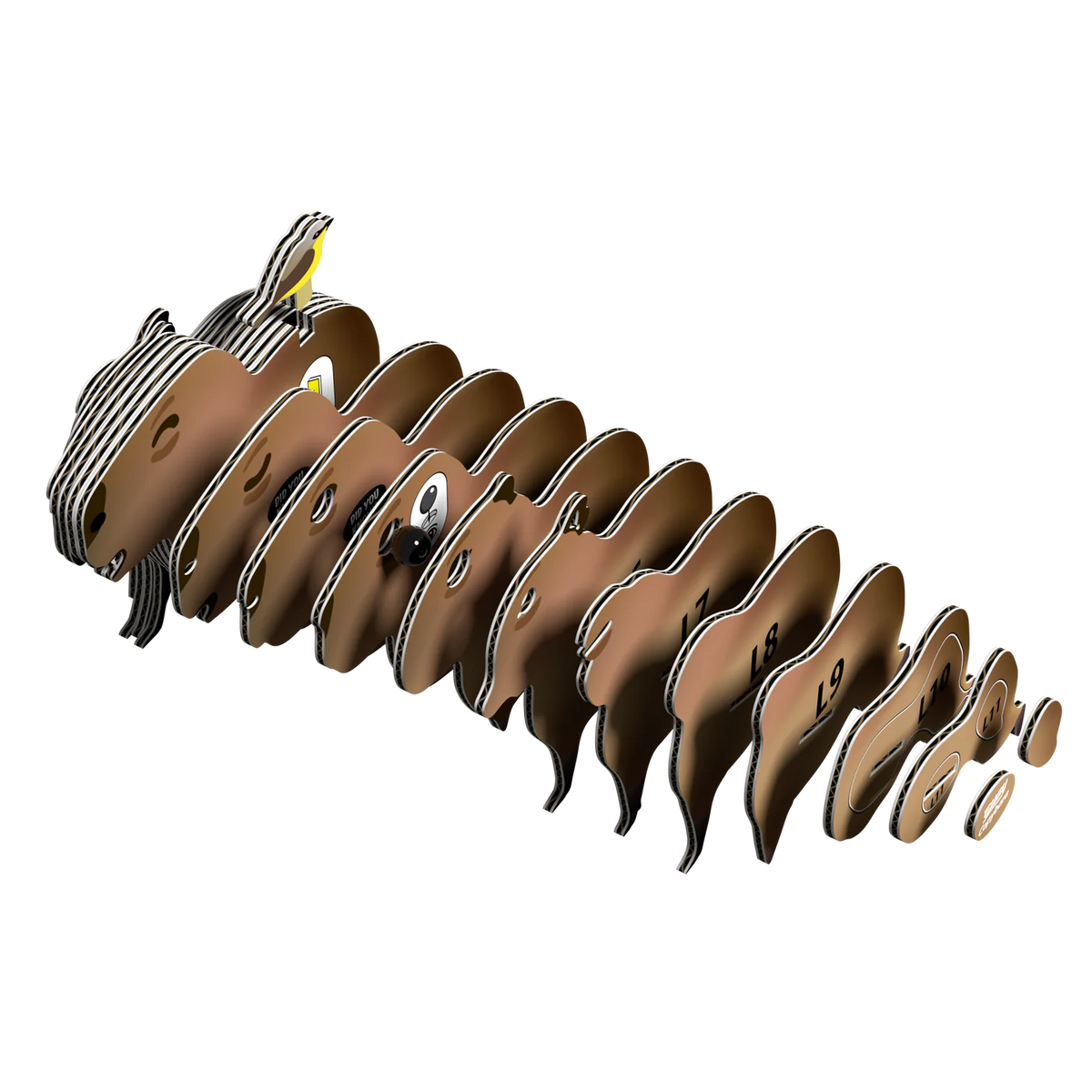 Capybara 3D Puzzle