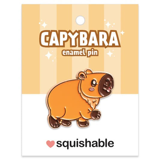 Capybara Enamel Pin